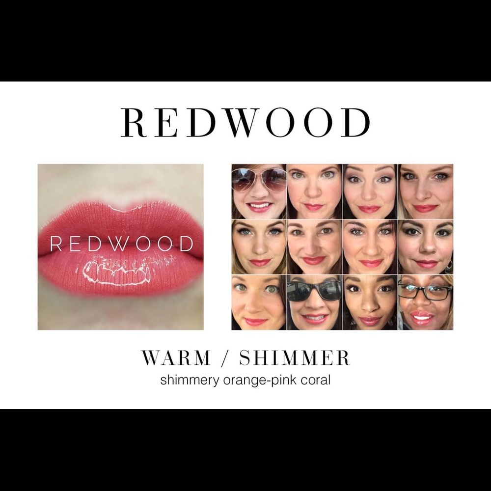 Unicorn color! Redwood Lipsense.